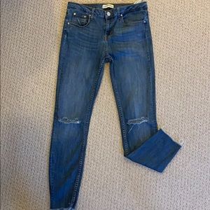 Zara Cropped Denim